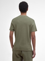 Barbour® Green Platford Tailored 100% Cotton T-Shirt - Image 2 of 5