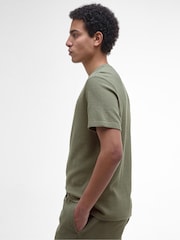 Barbour® Green Platford Tailored 100% Cotton T-Shirt - Image 3 of 5
