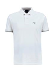 Barbour® White Austwick 100% Cotton Polo Shirt - Image 5 of 5