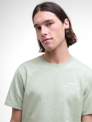 Barbour® Grey Huckley Tech T-Shirt - Image 3 of 5