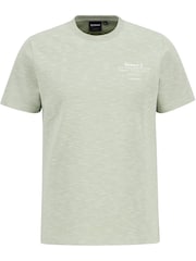 Barbour® Grey Huckley Tech T-Shirt - Image 5 of 5