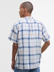 Barbour® Cream Croft Short Sleeve Summer Shirt - Image 2 of 5