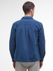 Barbour® Blue Castlebay Garment Dyed 100% Cotton Overshirt - Image 2 of 5