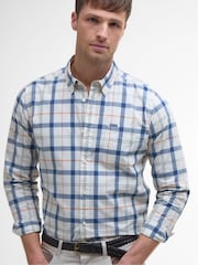 Barbour® Cream Rawley Tailored 100% Cotton Shirt - Image 3 of 5