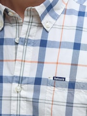 Barbour® Cream Rawley Tailored 100% Cotton Shirt - Image 4 of 5
