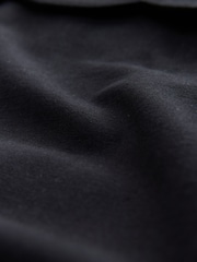 Black Sleeveless Scallop Edged Playsuit - Image 7 of 8