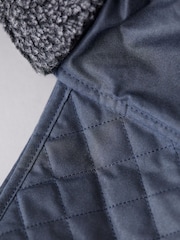 Lakeland Leather Wax Quilted Trapper 100% Cotton Winter Hat - Imagen 3 de 4