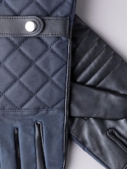 Guantes acolchados con diseño encerado de algodón 100 % de Lakeland Leather - Imagen 2 de 3