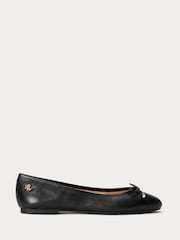 Lauren Ralph Lauren Jayna Soft Nappa Leather Ballet Pumps - Image 2 of 5