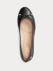Lauren Ralph Lauren Jayna Soft Nappa Leather Ballet Pumps - Image 4 of 5