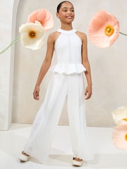 Lipsy Peplum Occasion Jumpsuit (5-16yrs) - صورة 1 من 5