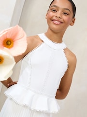 Lipsy Peplum Occasion Jumpsuit (5-16yrs) - صورة 2 من 5