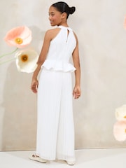Lipsy Peplum Occasion Jumpsuit (5-16yrs) - صورة 4 من 5