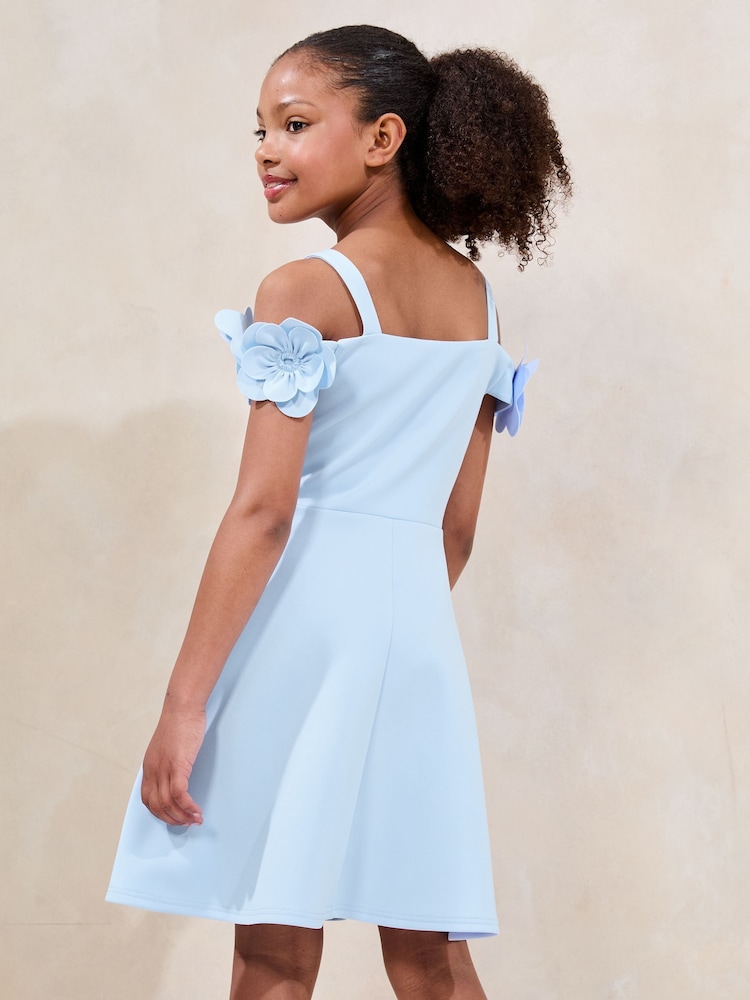 Lipsy Corsage Bardot Scuba Dress (5-16yrs) - Bild 5 von 5 Lipsy Corsage Bardot Scuba Dress (5-16yrs) - Bild 5 von 5