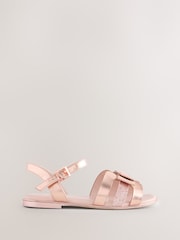 Baker by Ted Baker Girls Bow Sandals - Image 2 of 6