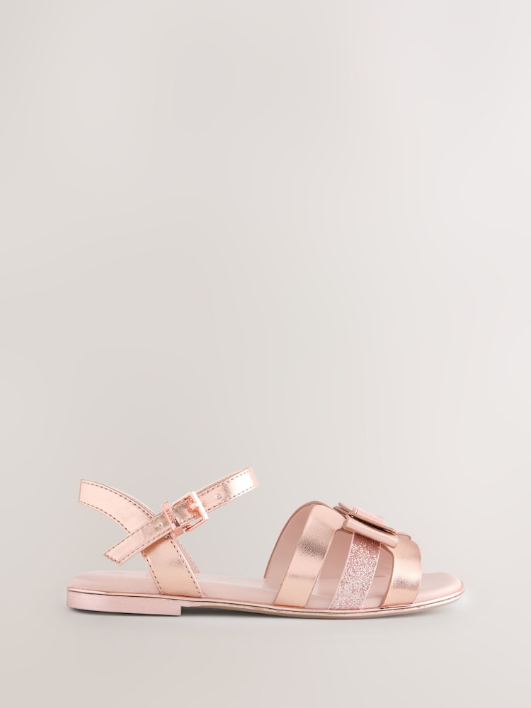 Baker by Ted Baker Girls Bow Sandals - Image 2 of 6