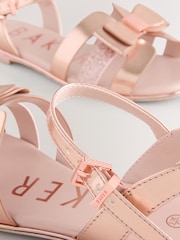 Baker by Ted Baker Girls Bow Sandals - Image 5 of 6