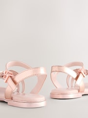 Baker by Ted Baker Girls Bow Sandals - Image 6 of 6