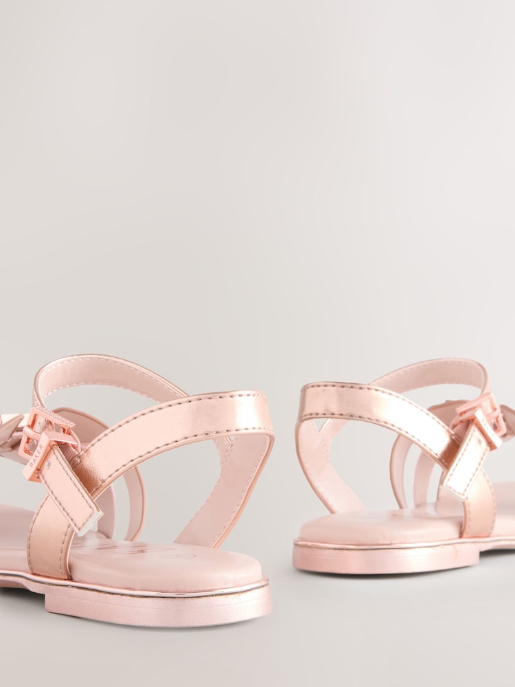 Baker by Ted Baker Girls Bow Sandals - Image 6 of 6