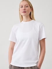 Athleta White Oversized Essential T-Shirt - Image 1 of 2