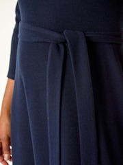 Roman Petite Kleid mit gerippter Taillenbindung und Detail - Bild 5 von 5