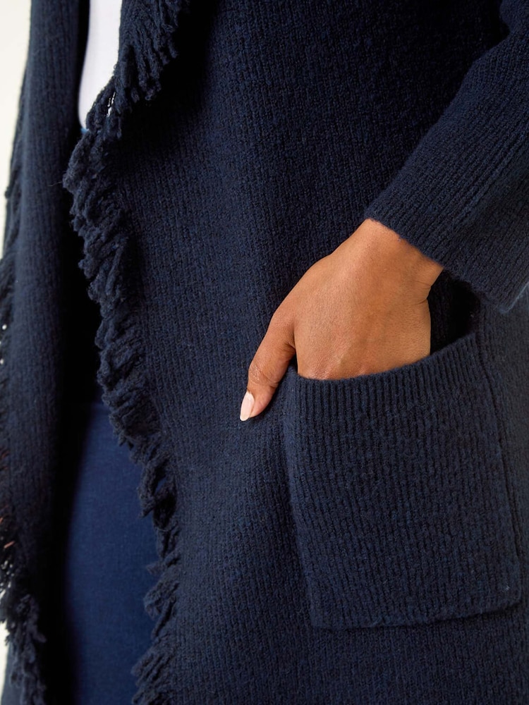 Cardigan Roman Petite Tassle com detalhe de bolso - Imagem 5 de 5