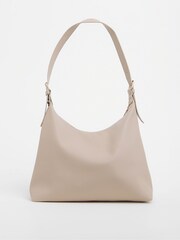 JD Williams Natural PU Utility Shoulder Bag - Image 2 of 3