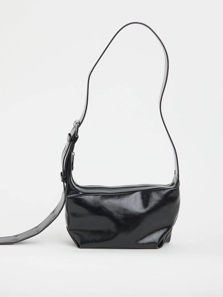 Simply Be Black Cross Body Sling Bag - Image 1 of 4