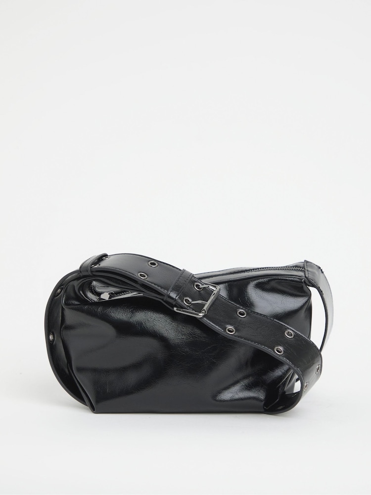 Simply Be Black Cross Body Sling Bag - Image 2 of 4