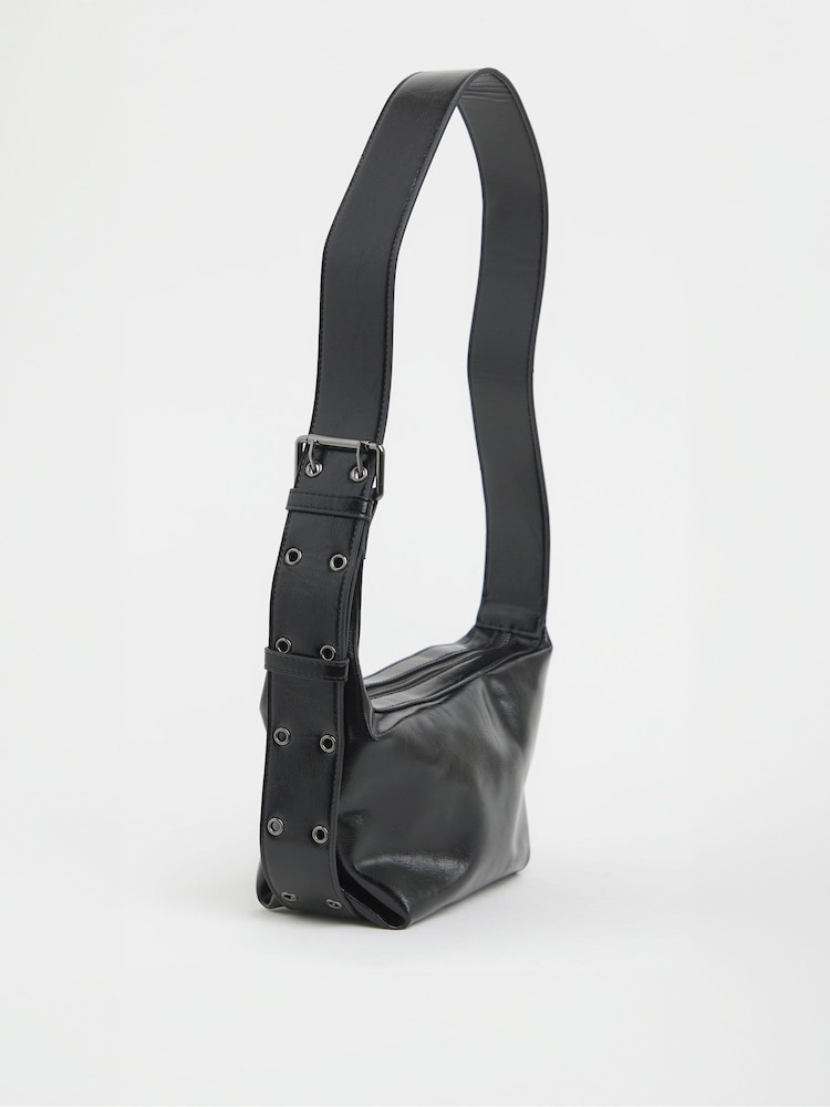 Simply Be Black Cross Body Sling Bag - Image 4 of 4