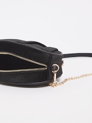 Joanna Hope Velvet Cross Body Black Bag - Image 4 of 4