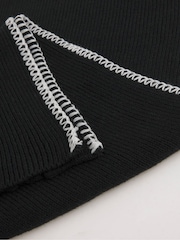 Simply Be Black Hooded Scarf - Image 3 of 4