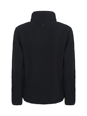 Mountain Warehouse Black Womens Monsal Button Neck Fleece - Image 6 of 9