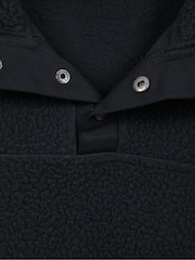Mountain Warehouse Black Womens Monsal Button Neck Fleece - Image 9 of 9