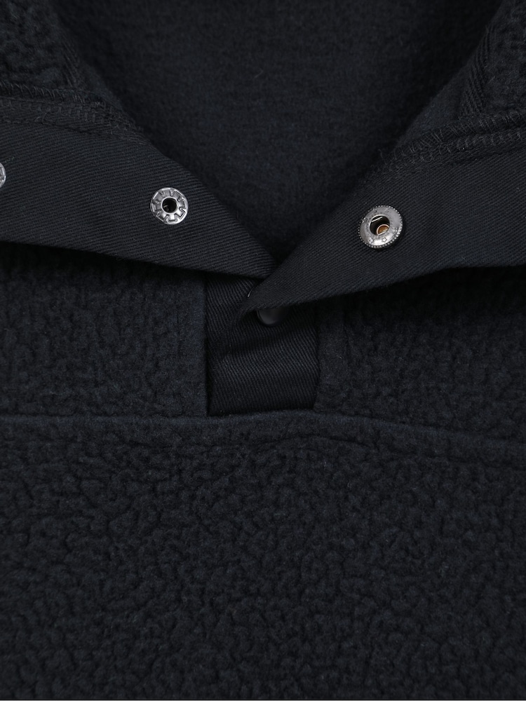 Mountain Warehouse Black Womens Monsal Button Neck Fleece - Image 9 of 9
