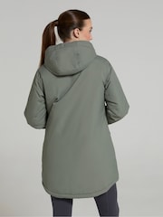 Mountain Warehouse Green Ranger Water Resistant Padded Parka Jacket - Image 2 of 9