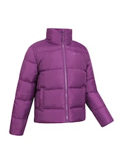 Mountain Warehouse Purple Kids Lottie Water Resistant Padded Jacket - Image 3 of 5