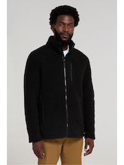 Mountain Warehouse Black Mens Highland Full Zip Fleece - Image 1 of 4