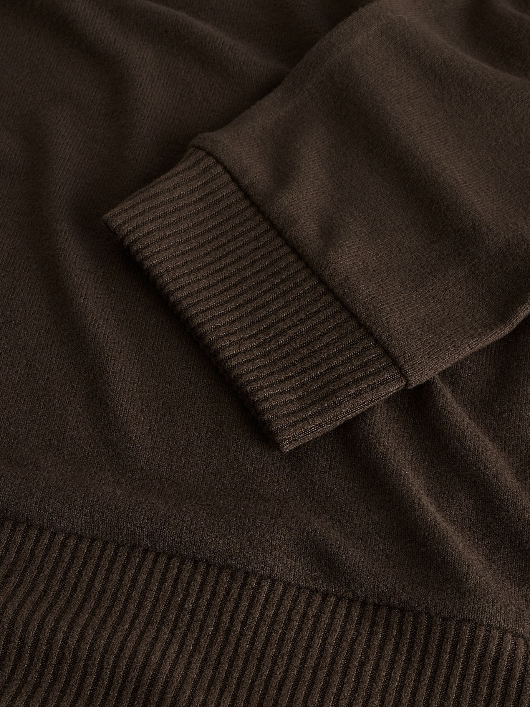 Buy Chocolate Brown Cosy Soft Touch Long Sleeve Crew Neck Jumper