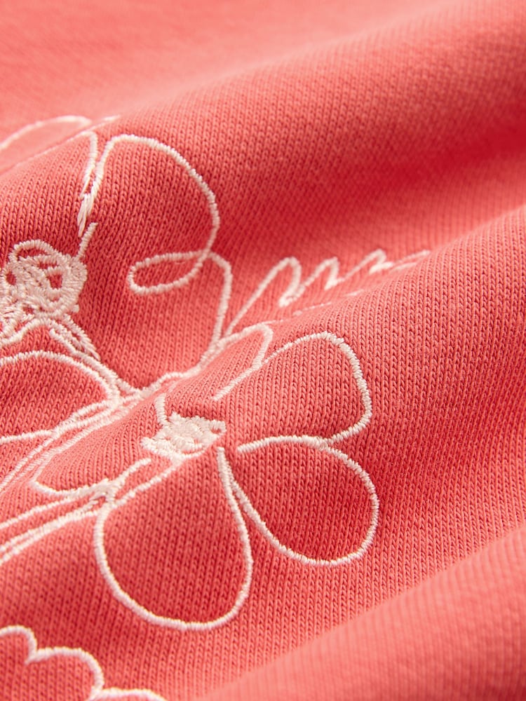 Red Relaxed FIt Offical Coca Cola License Flower Vase Coke Bottle Graphic Print Crew Neck Sweatshirt - Image 7 of 7