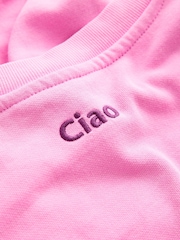 Rosa - Positano City Graphic Print Crew Neck Sweatshirt - Imagem 2 de 3