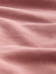 Rosa rosa - Moletom Rugby Loopback Polo Collard Manga Longa - Imagem 6 de 7