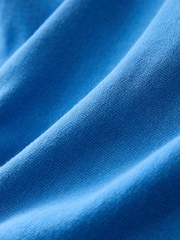 Azul cobalto - Moletom Rugby Loopback Polo Collard Manga Longa - Imagem 8 de 8