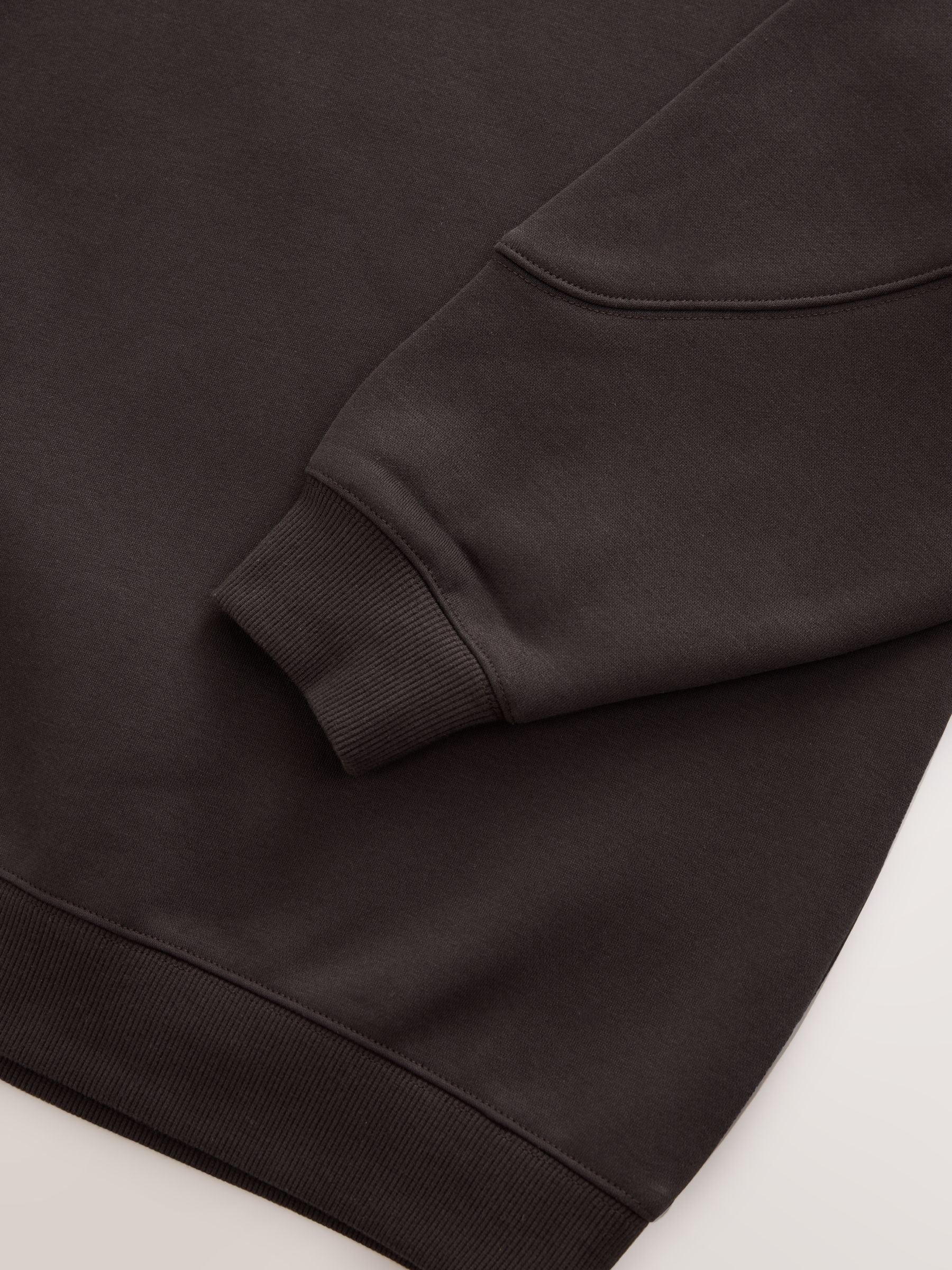 Buy Chocolate Brown Relaxed Fit Heavyweight Longline Hoodie from