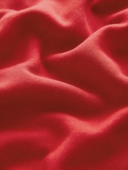 Cherry Red Relaxed Fit Essentials Longline Sweatshirt - Image 8 of 8