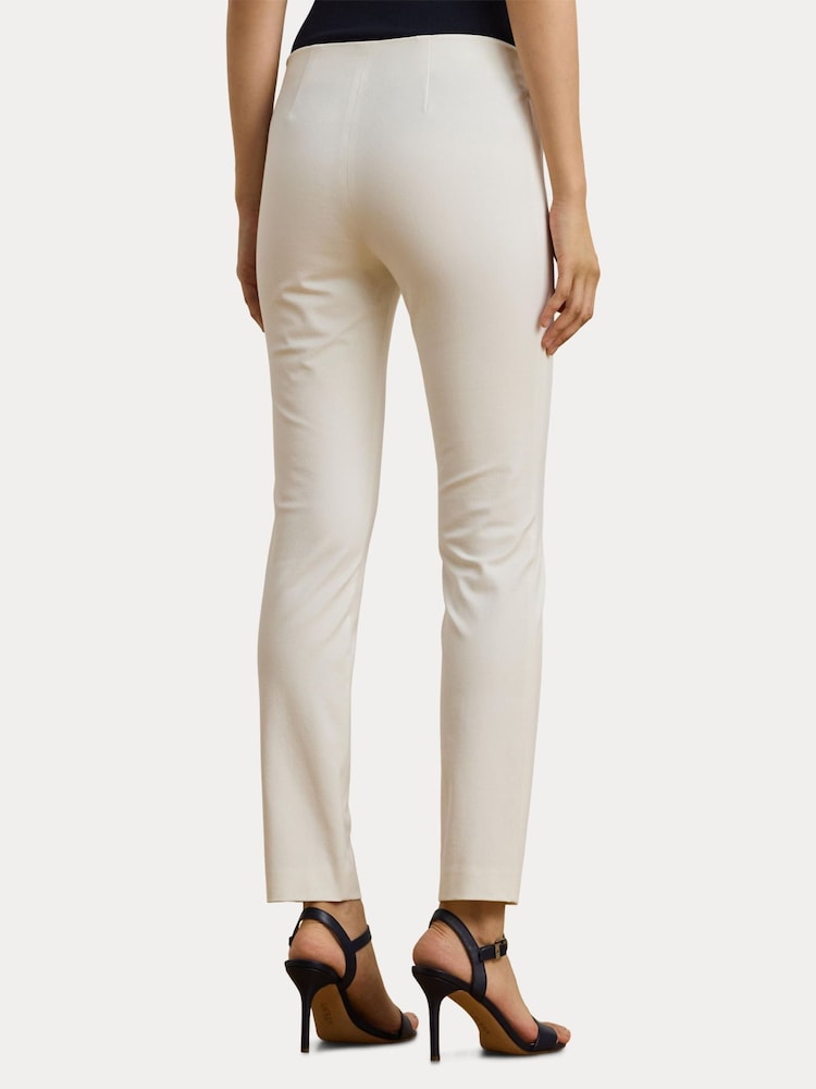 Lauren Ralph Lauren Keslina Stretch Twill Skinny Fit Trousers - Image 2 of 7
