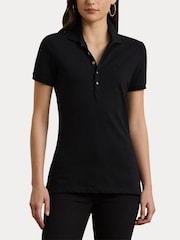 Lauren Ralph Lauren Piqué Crest Logo Polo Shirt - Image 2 of 7