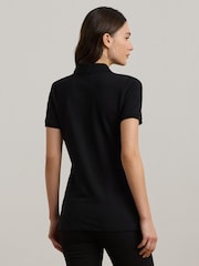 Lauren Ralph Lauren Piqué Crest Logo Polo Shirt - Image 4 of 7