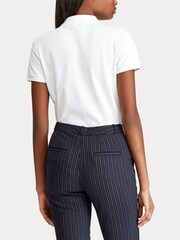Lauren Ralph Lauren Piqué Crest Logo Polo Shirt - Image 7 of 11