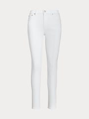 Lauren Ralph Lauren High Rise Skinny Ankle Stretch Denim Jeans - Image 9 of 9